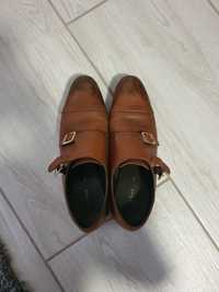 Pantofi maro barbati Zara