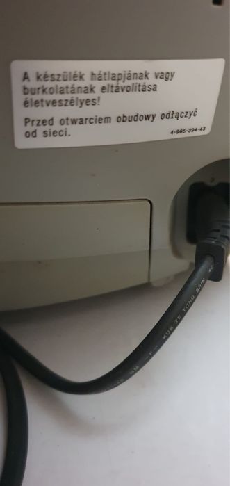 Radio casetofon sony