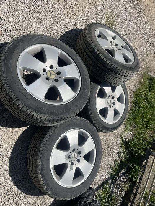 Джанти 17ки със зимни гуми , mercedes