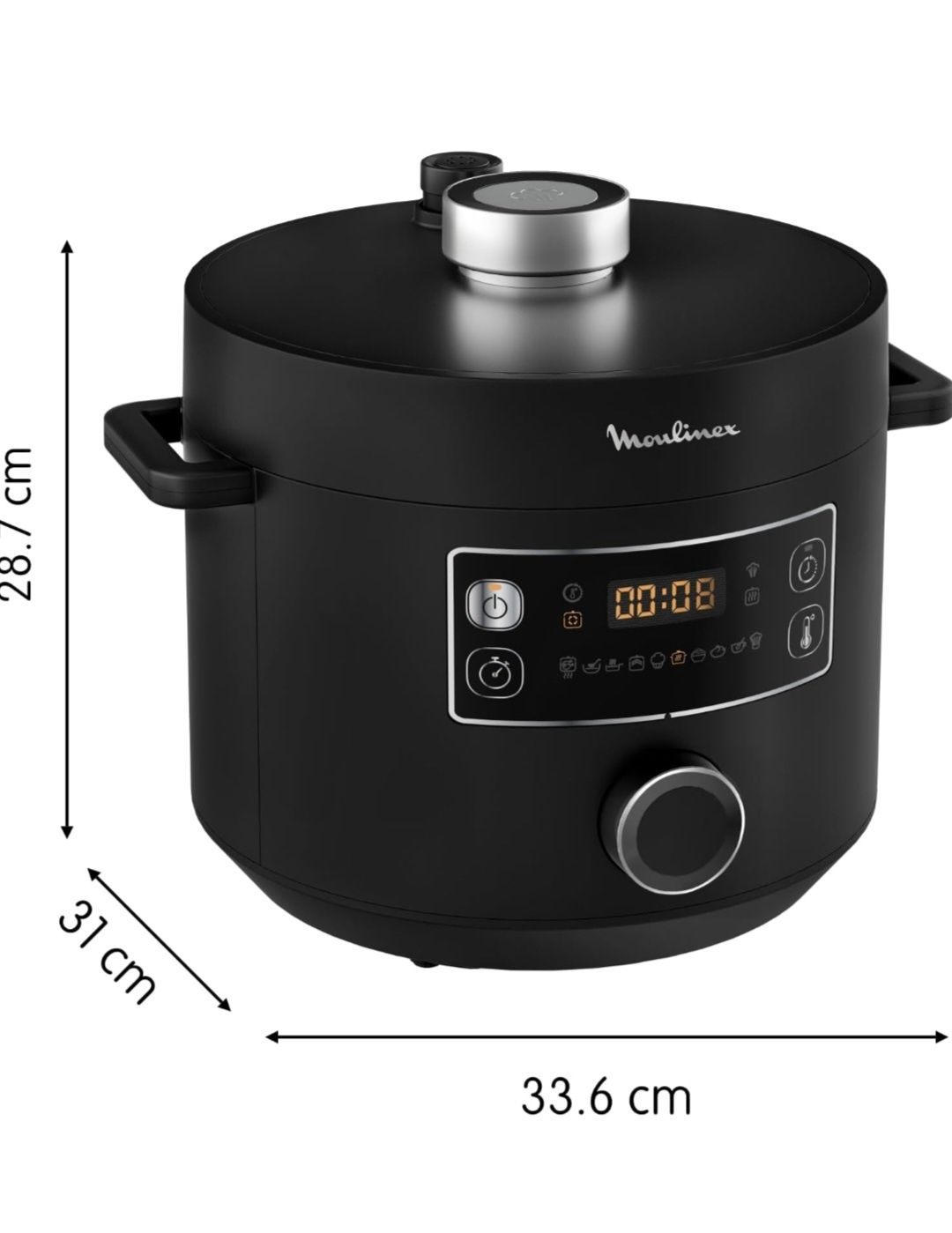 Мултикукър Moulinex Epic Turbo Cuisine CE754 Ел.тенджера ,4.8л,1100w