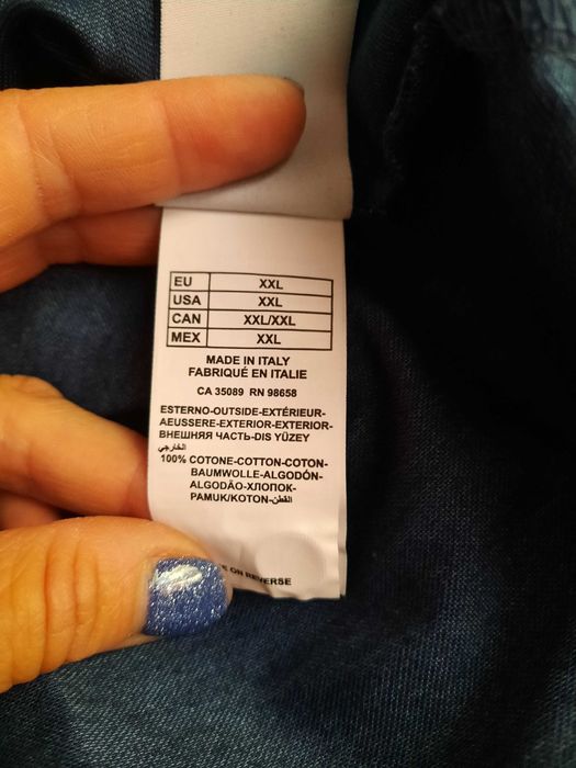 Мъжка блуза с къс ръкав