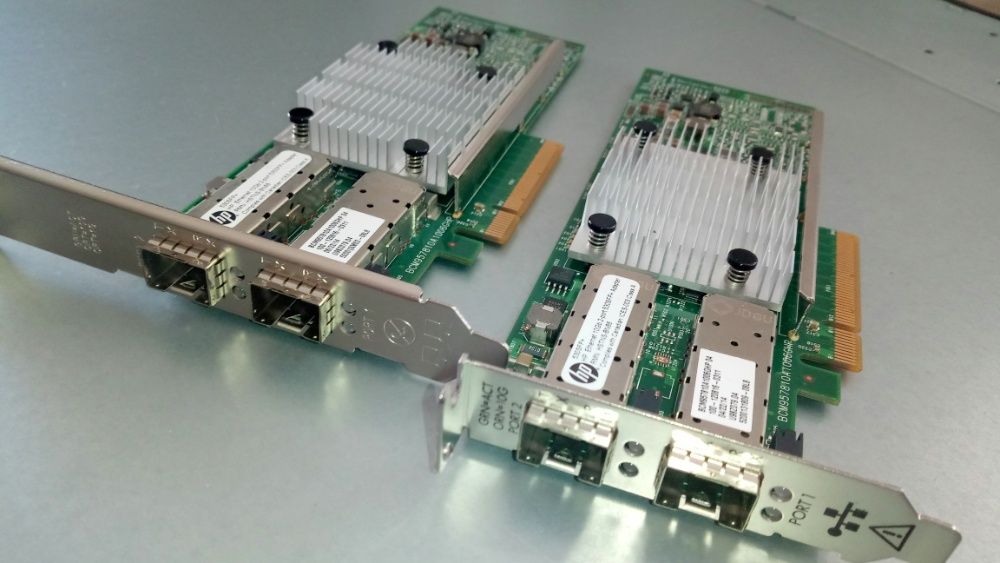 10Gb HPE 530SFP+/BCM957810A1006G PCIe 2.0 x8 DP 57810S Мрежов Адаптер