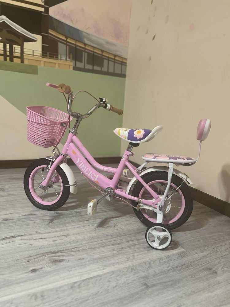 Велосипед для девочки 5-7 лет