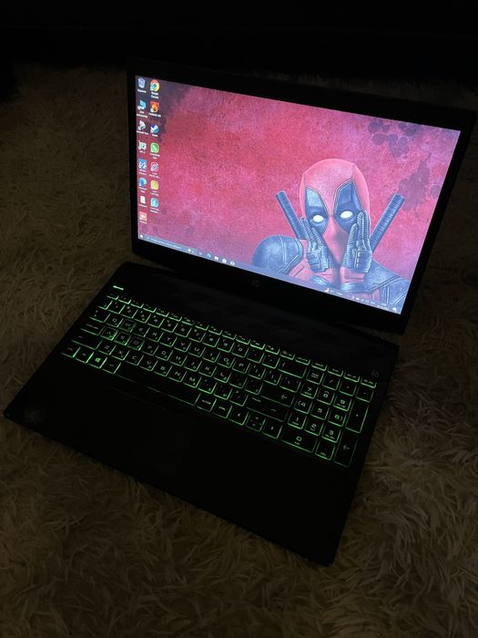 HP Pavilion Gaming /i5 8gen/gtx1050 4gb/12gb ddr4/ssd 256/hdd 1tb
