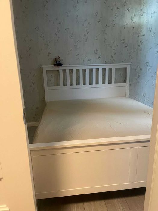 Кровать IKEA Bremnes с матрасом 160×200 — комфорт и минимализм в одном