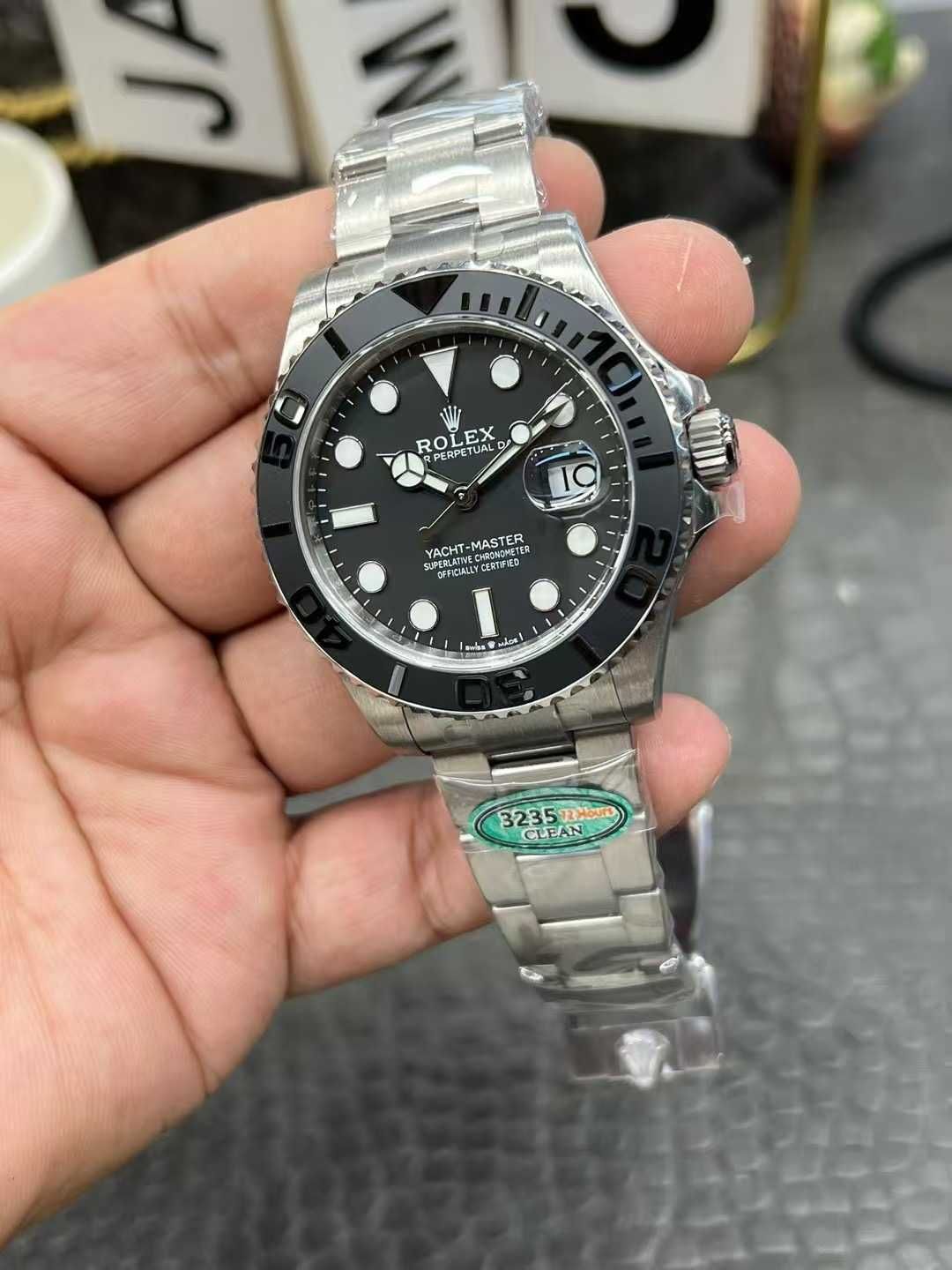 Rolex Yacht Master 42 мм титан / швейцарски калибър 3235