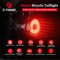 X-TIGER автоматичен стоп за велосипед, стоп светлина.