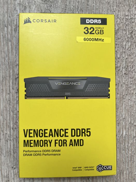 32 GB(2x16) ram ddr5 , 6000MHz , cl30 (nou, sigilat)