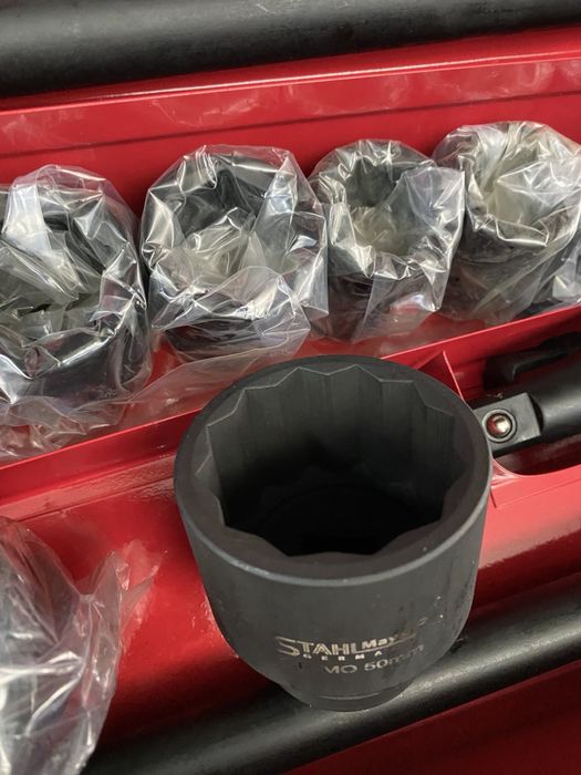 Камионско Гедоре 21части ударни вложки 3/4'' 19-50мм    6-стен