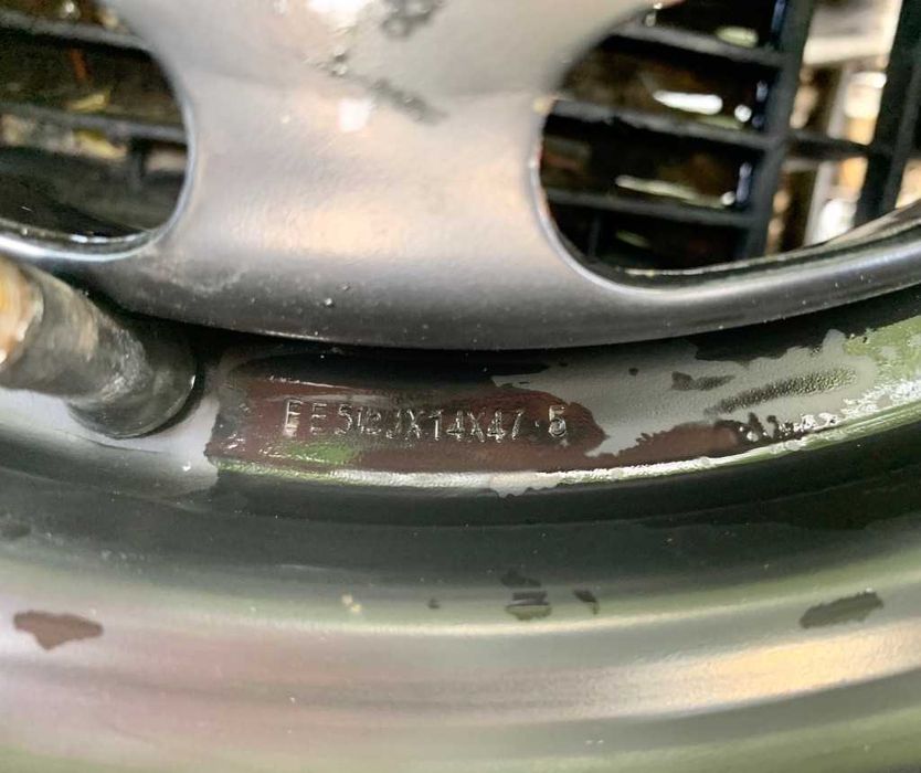 4бр.Оригинални железни джанти 14" 4x108 за Ford Fiesta,Focus,Ka,Fusion