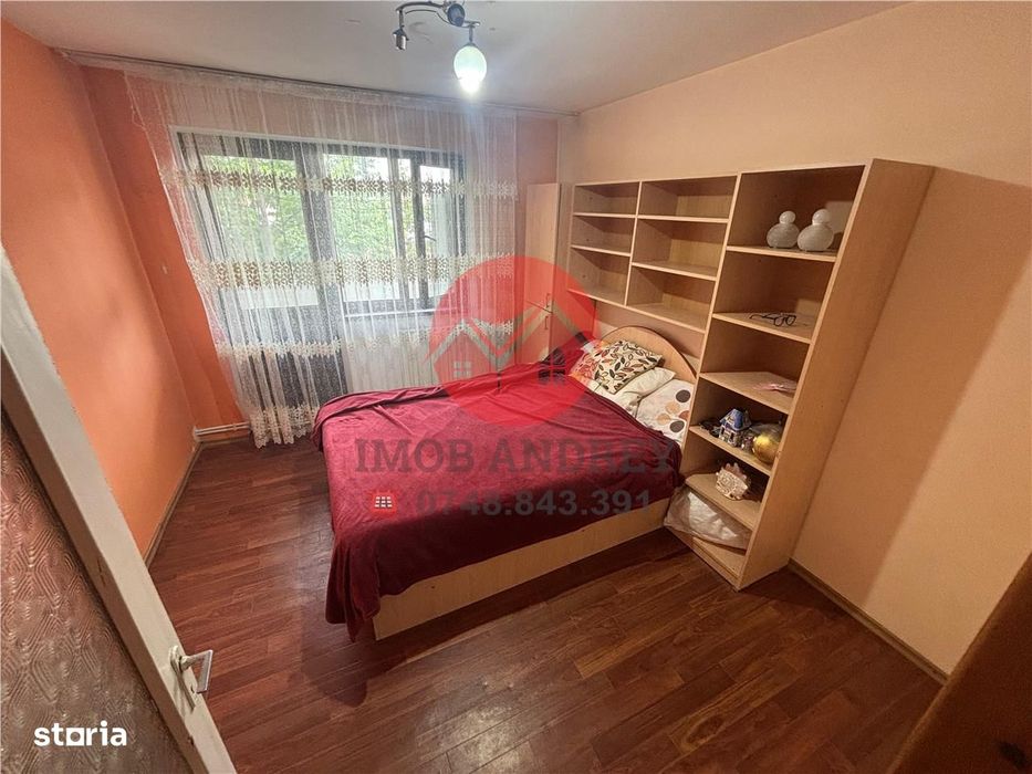 Apartament 3 camere, 71 mp, central, centrala pe gaz, mobilat