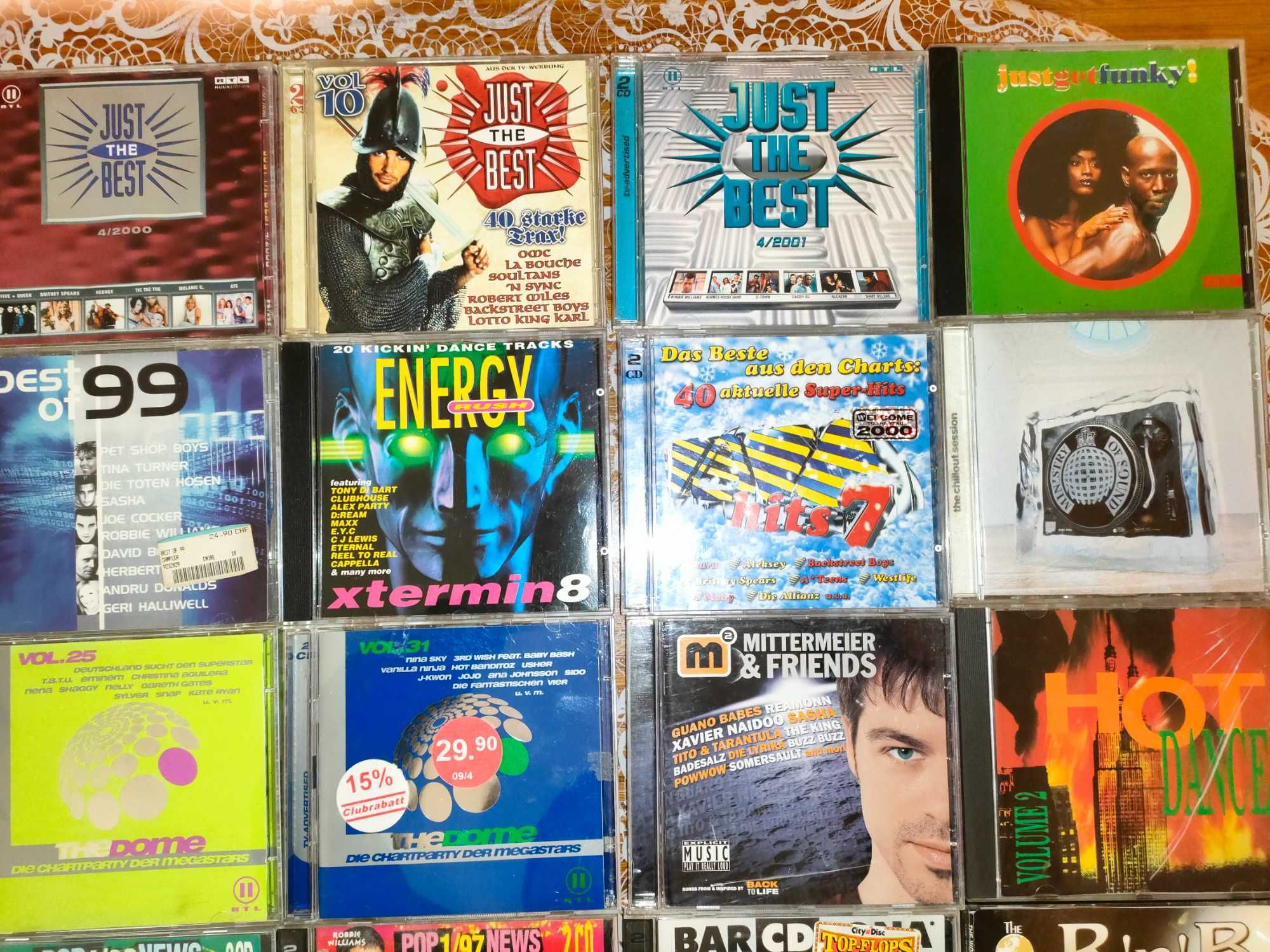 CD - Selectii - Electronic, House, Hip-Hop, Pop, Hard-Rock, New Age