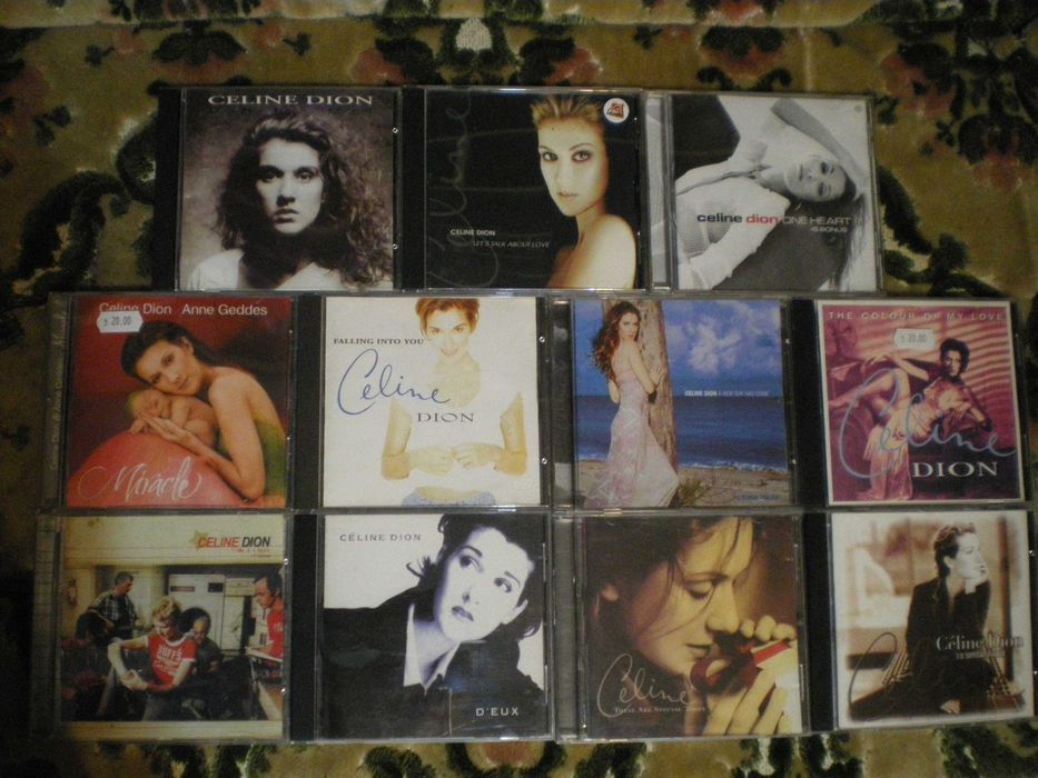 CD Pink Floyd Beatles Queen ACDC, Michael J George L Cohen Celine