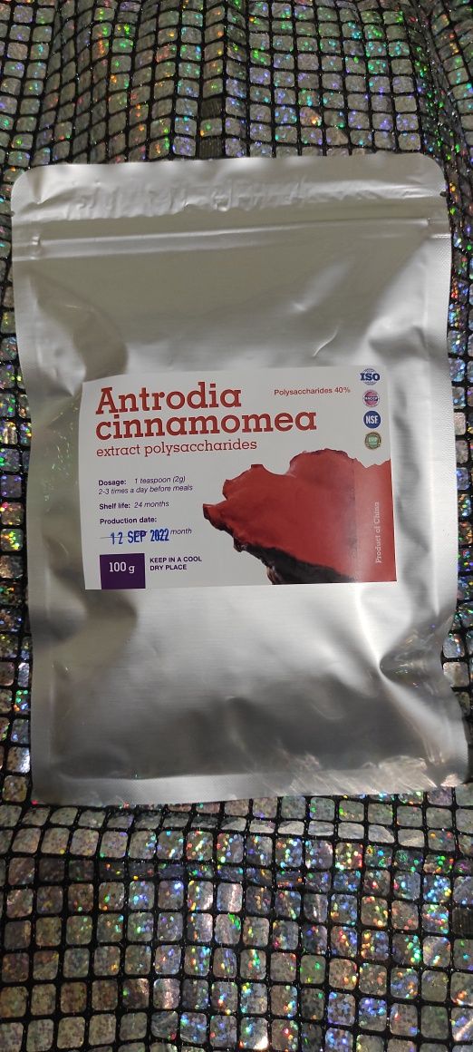 Скидка! Антродия красный камфорный гриб Antrodia 100г