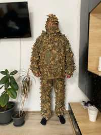 Costum ghillie Stalker Brown Oak Leaf Suit