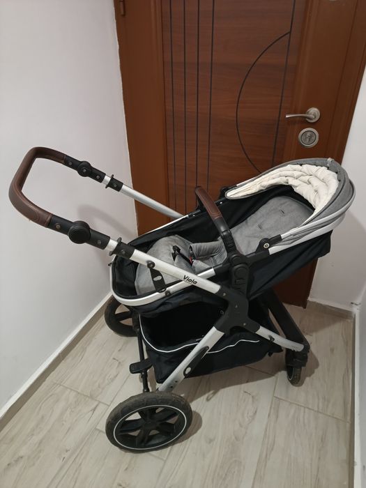 Бебешка количка LORELLI Premium 2в1 VIOLA