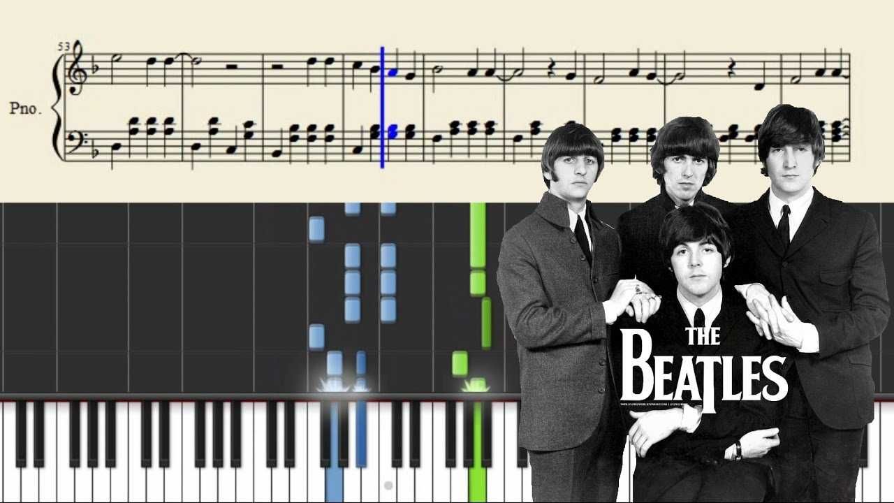 colecție 201 partituri pentru pian-The Beatles