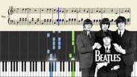 colecție 201 partituri pentru pian-The Beatles