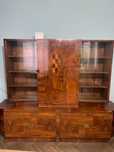 Set 3 piese mobilier lemn masiv cu intarsii