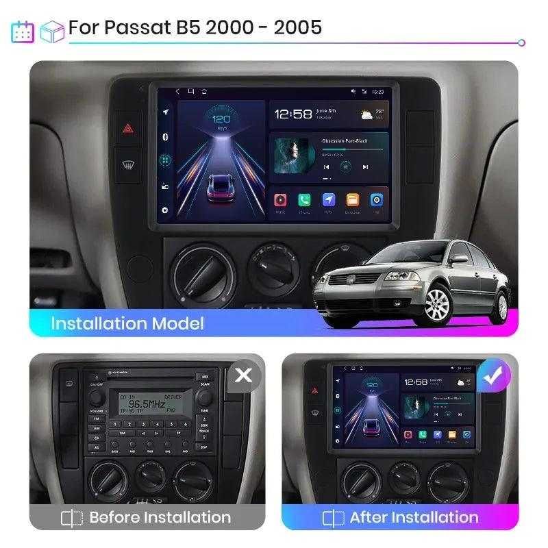 Volkswagen Passat B5 (2000-2005) Мултимедия Навигация Android