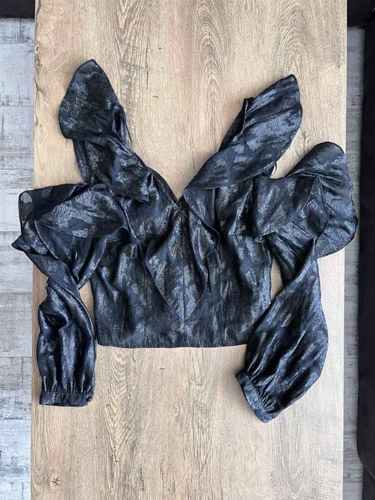 Дамска черна блуза