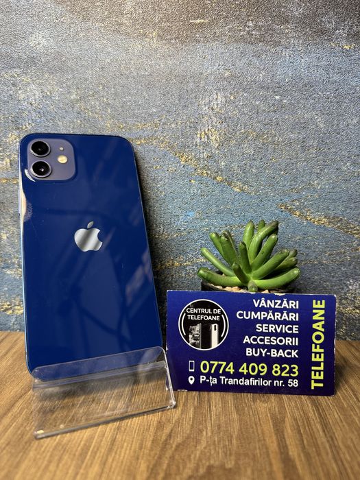 Iphone 12 /64Gb/Garantie 2Ani Centrul de Telefoane/Rate