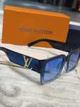 Ochelari Louis Vuitton unisex – LV auriu, full box