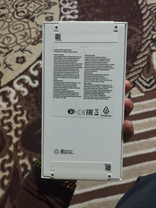 Samsung A56 5G 1 yil garantiya