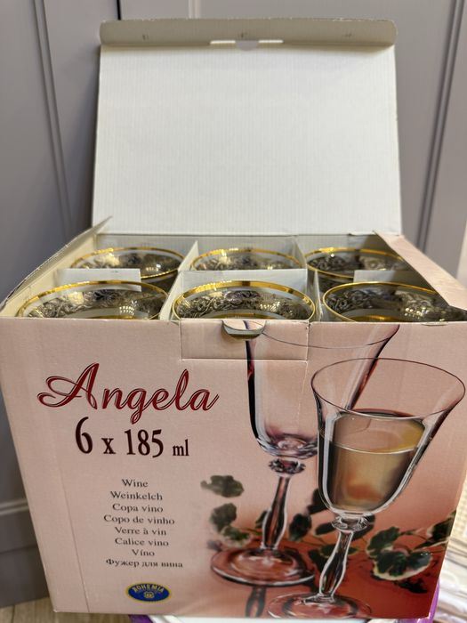 Продам бокалы фужеры богема bonemia 5000