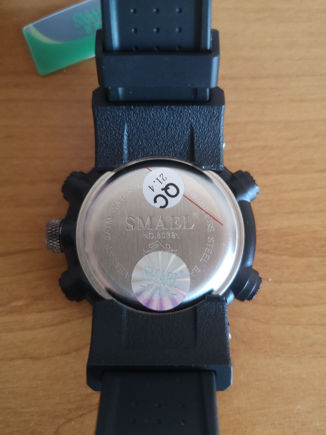 Нов мъжки водоустойчив спортен часовник Smael