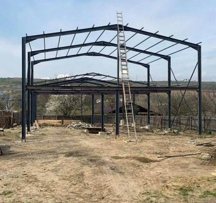 Vand structura metalica 10x25x4h Accept si variante cu auto