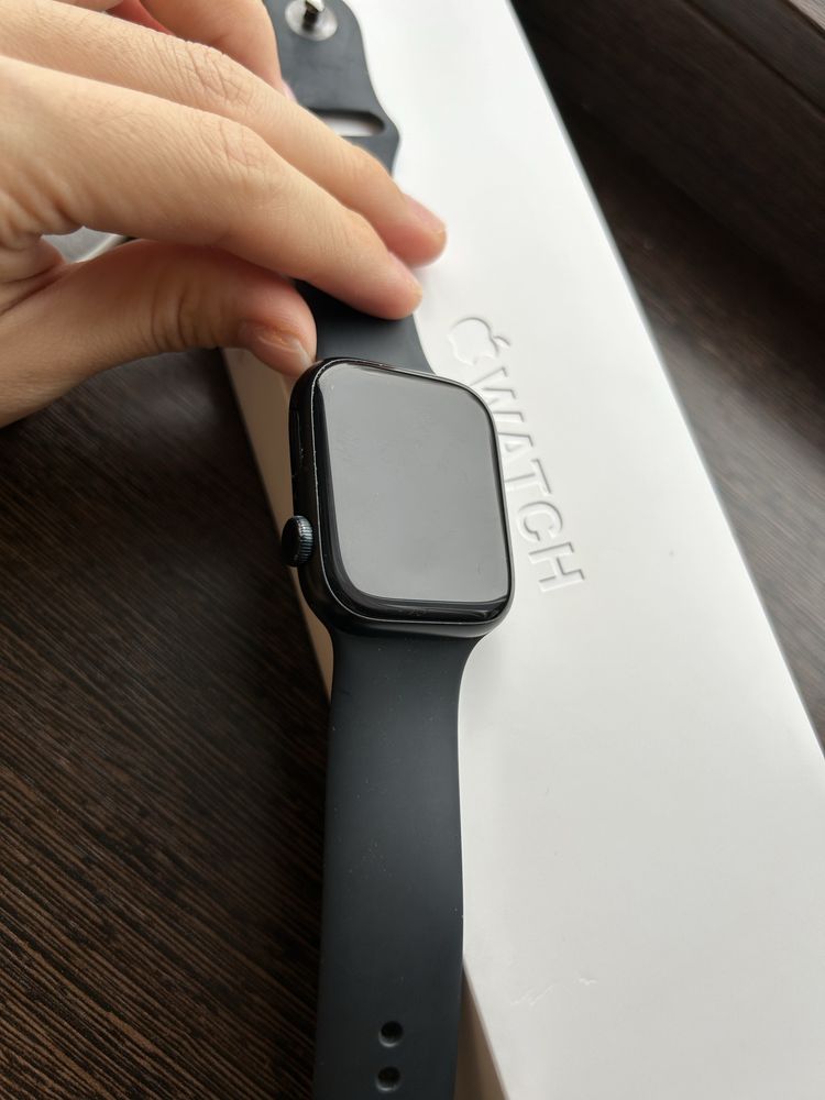 Часы Apple Watch 7 Midnight 45 mm
