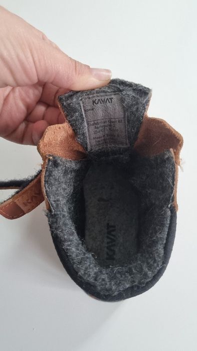 Ghete imblanite Kavat - maro/ negru