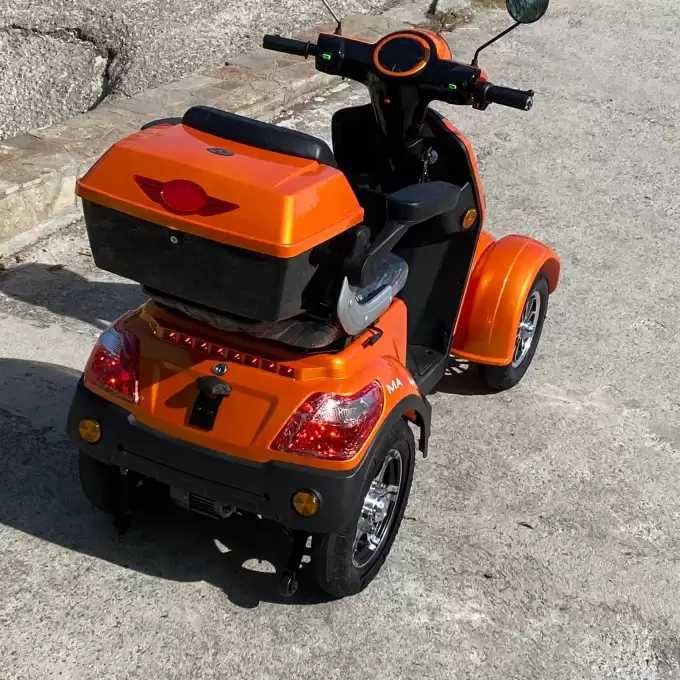 Електрическа Четириколка FM4 LUX 1500W 2022- ORANGE