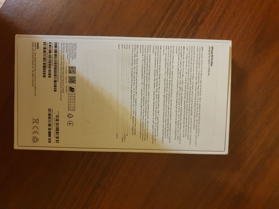 Vand iphone 15 pro max
