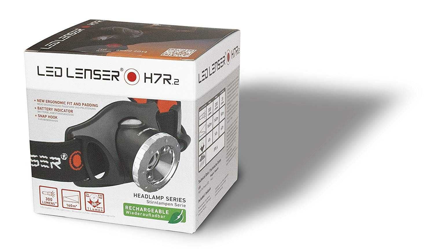 Ledlenser LED7398 H7R.2 светодиоден LED фенер-челник