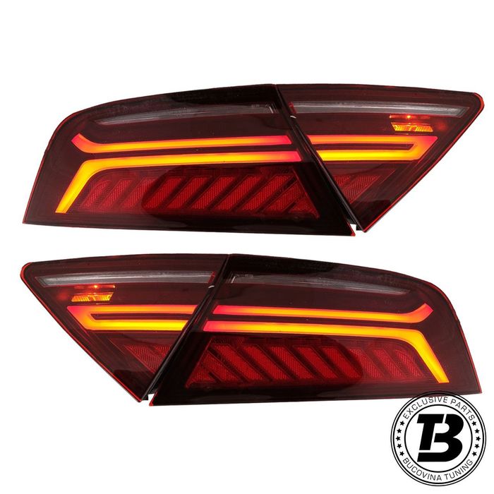 Stopuri LED compatibile cu Audi A7 4G RED Design