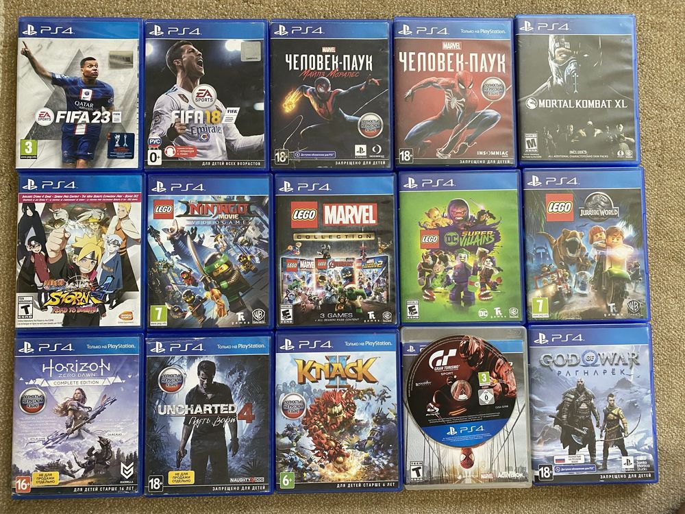 Продам PS4 Slim с играми