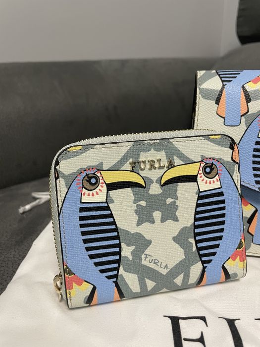 Furla Metropolis чанта и портмоне с принт