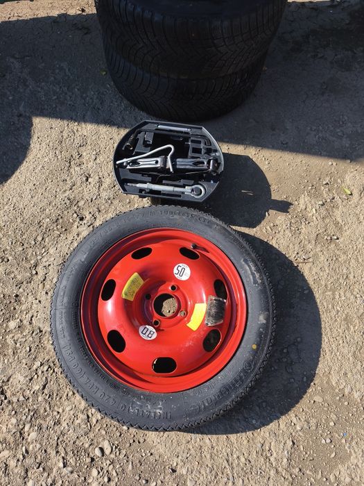 Kit roata rezerva slim R16 Peugeot 308 4x108 diam butuc 65.1mm