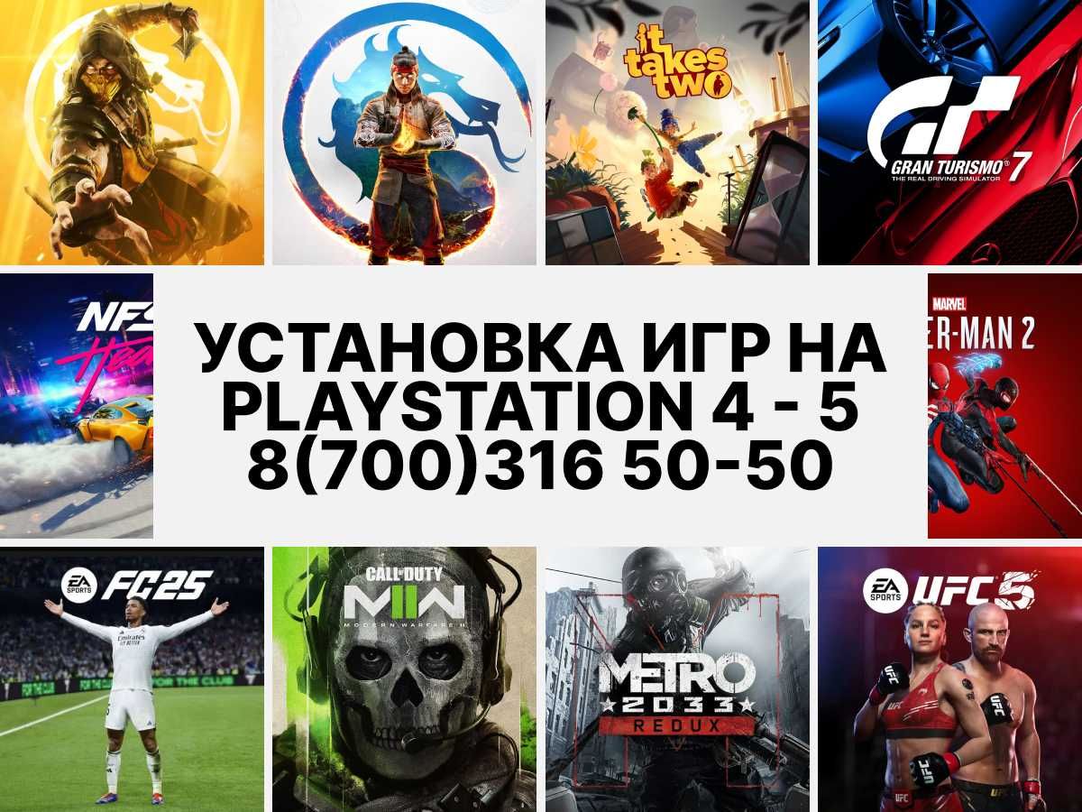 Скачивание игр ПС4/PS5. Установка лучших игр PS4/PS5.