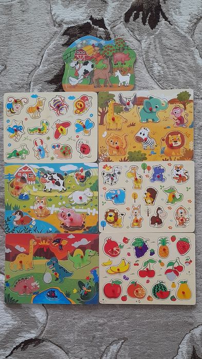 Lot diferite puzzle-uri