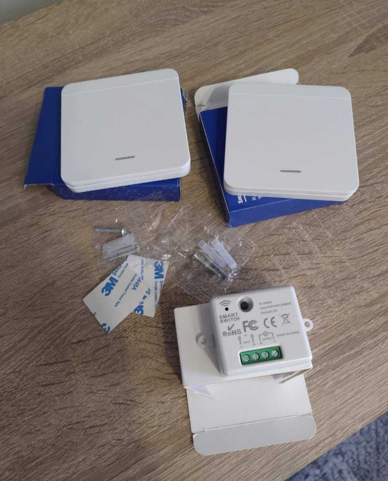Безжичен ключ за осветление с RF433 модул. WiFi управление, с/без нула