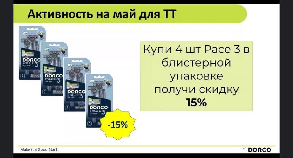 Станок Для бритья DORCO