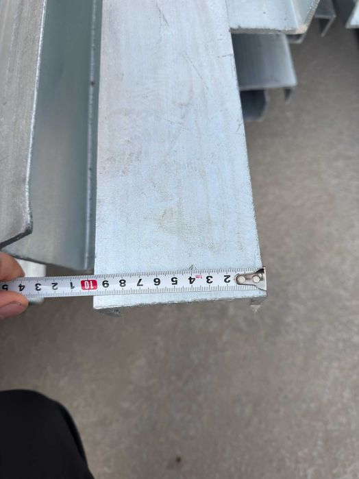 Оцинкованные швеллеры Оптом дона 槽钢   6  метр