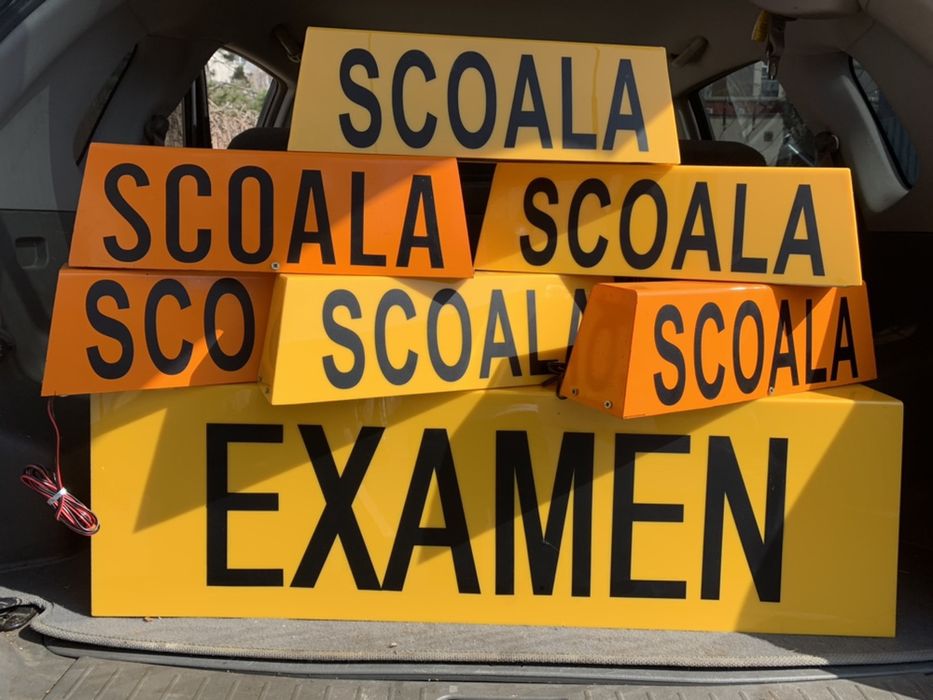 Caseta SCOALA de soferi si EXAMEN / Camion - noi cu LED