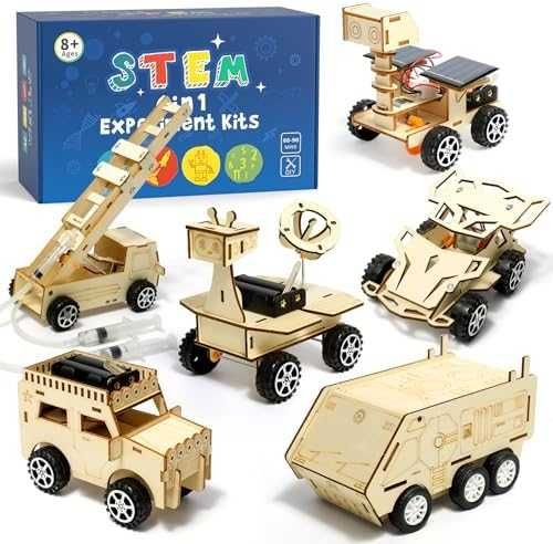 Нов Научен Инженерен Комплект Играчки STEM Авто Модели 8–14години деца