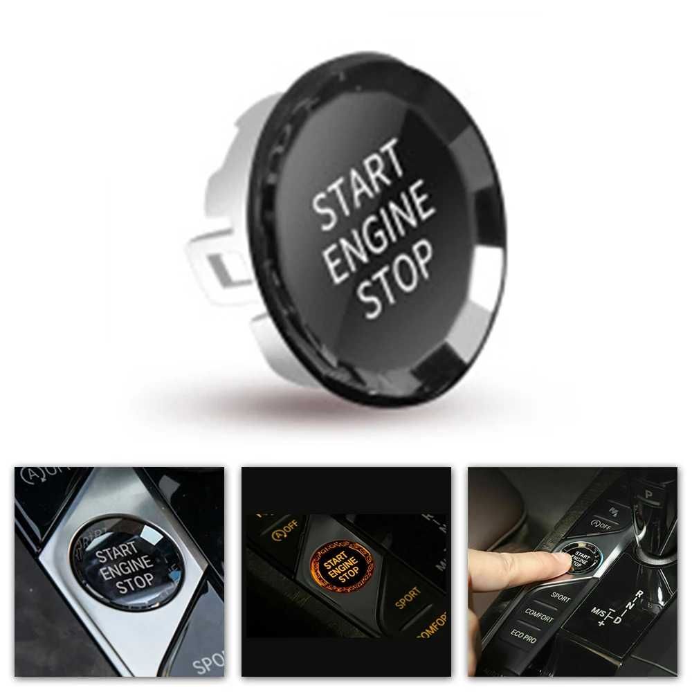 Buton Pornire Start Stop Cristal BMW Seria G, G20, G01 G05 07 14 15 16