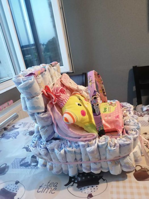 Количка от памперси