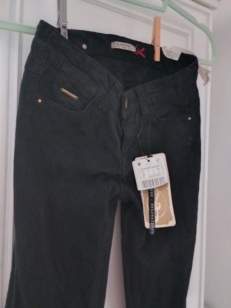 Pantaloni blugi denim jeans Stradivarius mărimea 32, regular waist